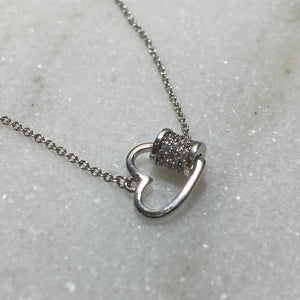 Heart Ring Necklace